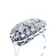 Triple Cluster Diamond Ring, Circa 1950