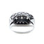 Triple Cluster Diamond Ring, Circa 1950