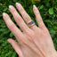 Multi Gemstone & Diamond Band Ring, Circa 1980