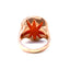 Gentlemans Carved Armourial Cornelian Itaglio Seal Ring, Circa 1870