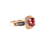 Garnet Diamonds & Chocolate Diamond Ring by Le Vian, Circa 2000