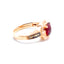 Garnet Diamonds & Chocolate Diamond Ring by Le Vian, Circa 2000