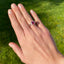 Garnet Diamonds & Chocolate Diamond Ring by Le Vian, Circa 2000