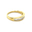 Baguette Diamond Half Eternity Ring, Circa 1990