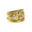 Etruscan Diamond Band Ring, Hallmarked London 1997
