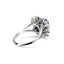Sapphire & Marquise & Brilliant Cut Diamond Ring, Circa 1970