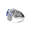 Tanzanite & Diamond Band Ring, Hallmark Birmingham 2007