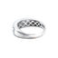 Princess Cut & Brilliant Cut Diamond Band Ring, Circa 2000