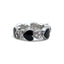 Heart Shape Jet & Diamond Flexible Eternity Ring by Picchiotti, Hallmark London 2018