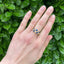 Sapphire & Diamond Ring by Tim O’Donoghue, Hallmark London 1977