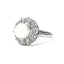 Pearl & Diamond Cluster Ring, Circa 1950