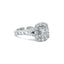 Platinum Diamond Cluster Ring, Circa 2000