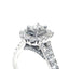 Platinum Diamond Cluster Ring, Circa 2000