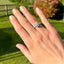 Platinum Diamond Cluster Ring, Circa 2000