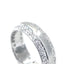 Platinum Diamond 2 Row Wedding/ Eternity Ring, Circa 1980