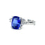 Tanzanite & Diamond 3 Stone Ring, Circa 2000
