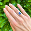 Tanzanite & Diamond 3 Stone Ring, Circa 2000