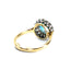 Art Deco Zircon & Diamond Ring, Circa 1935