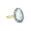 Opal & Diamond Cluster Ring, Circa 1960