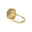 Kunzite & Diamond Cluster Ring, Circa 2000