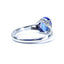 Tanzanite & Diamond 3 Stone Ring, Hallmark Birmingham 2006