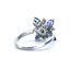 Marquise Sapphire & Diamond Ring by Mappin & Webb, Hallmark London 2004