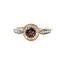 Smokey Quartz Chocolate & White Diamond Ring by Le Vian, Circa 2010