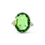 Peridot Solitaire Ring, Hallmark Birmingham 1978
