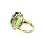 Peridot Solitaire Ring, Hallmark Birmingham 1978