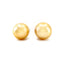 Golden South Sea Pearl Stud Earrings, Circa 1990