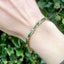 Emerald & Diamond Line Bracelet, Circa 1980