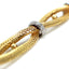 Twisted Gold Bracelet with Diamonds, Circa 1955