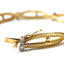 Twisted Gold Bracelet with Diamonds, Circa 1955