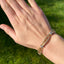 Twisted Gold Bracelet with Diamonds, Circa 1955