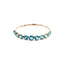 Art Deco Natural Zircon Line Bracelet, Circa 1925