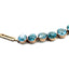 Art Deco Natural Zircon Line Bracelet, Circa 1925