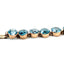 Art Deco Natural Zircon Line Bracelet, Circa 1925