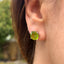 Peridot Stud Earrings, Circa 1980