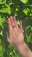 Pear Shaped Amethyst and Diamond Ring, Hall mark Birmingham 1988