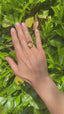 Oval Citrine Cocktail Ring, Circa 1970
