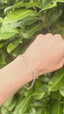 Diamond Line Bracelet, Hallmark  London 2022
