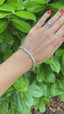 Diamond Line Bracelet. 7.60 Carats, Circa 1950