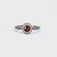 Smokey Quartz Chocolate & White Diamond Ring by Le Vian, Circa 2010