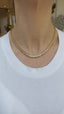 Diamond Line Necklace, Circa 1980