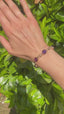 Amethyst Bracelet by Cropp & Farr, Hallmark Birmingham 1989