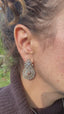 Beautiful Diamond Drop Earrings, Circa 2000
